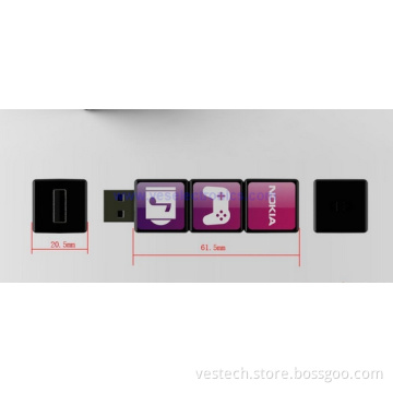 Custom Designed Hot Selling Plastic USB Stick